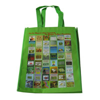 海口LB11覆膜无纺布广告袋